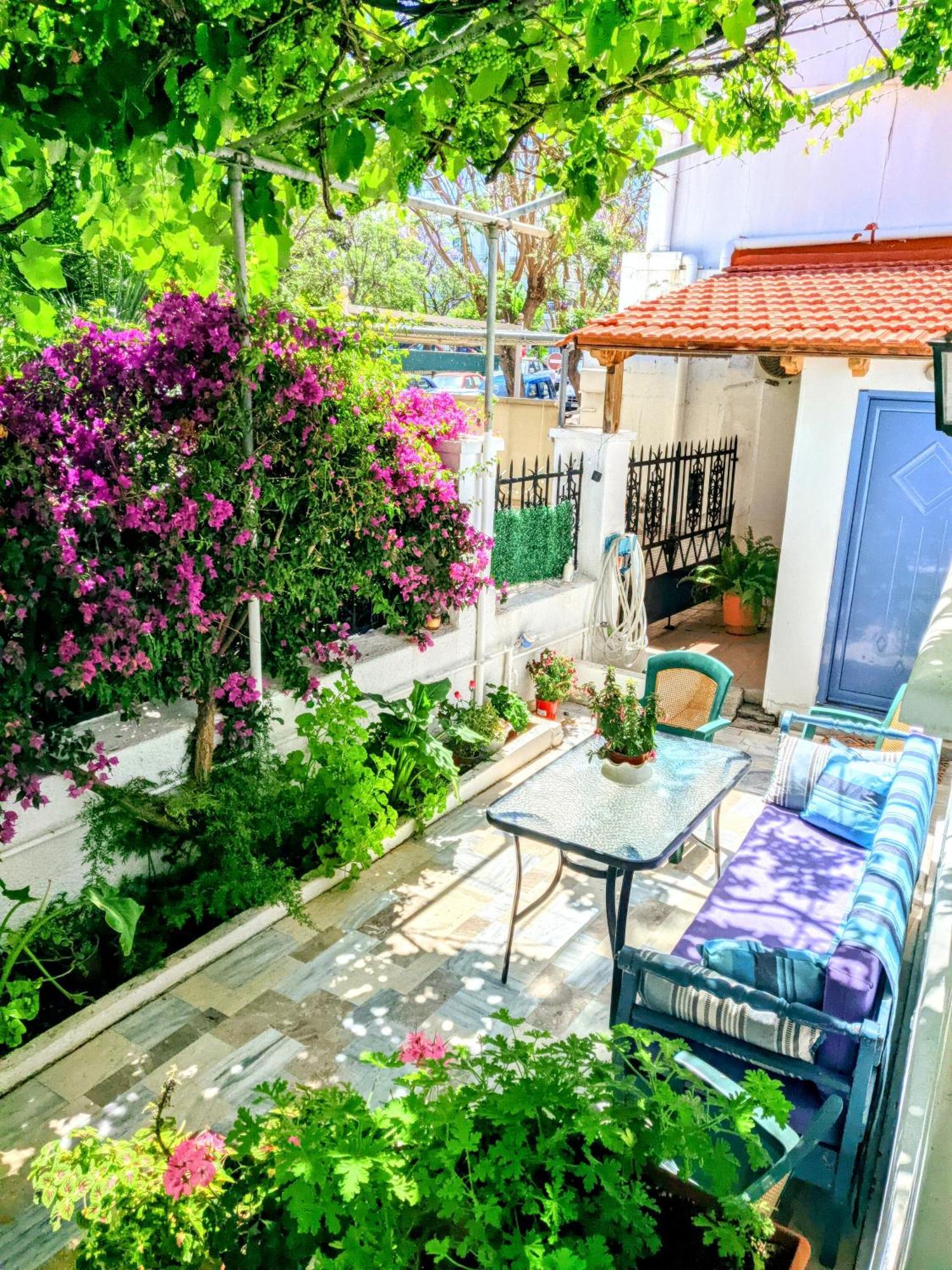 House With Garden In Of Rhodes